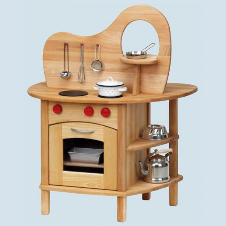 Glückskäfer - wooden Play Kitchen with top for children