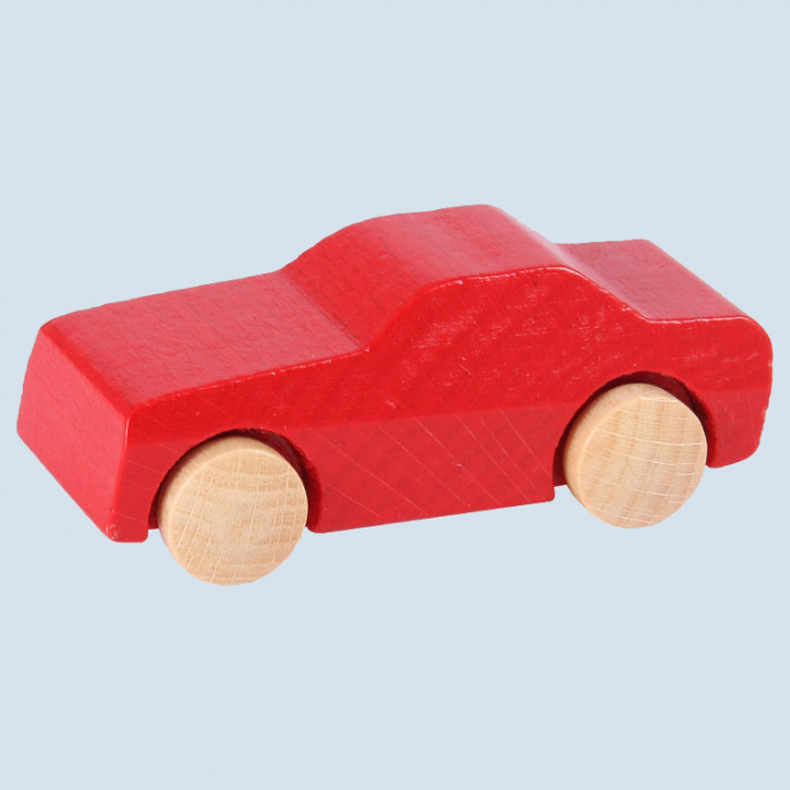 Beck Holzspielzeug - PKW, Holzauto - rot