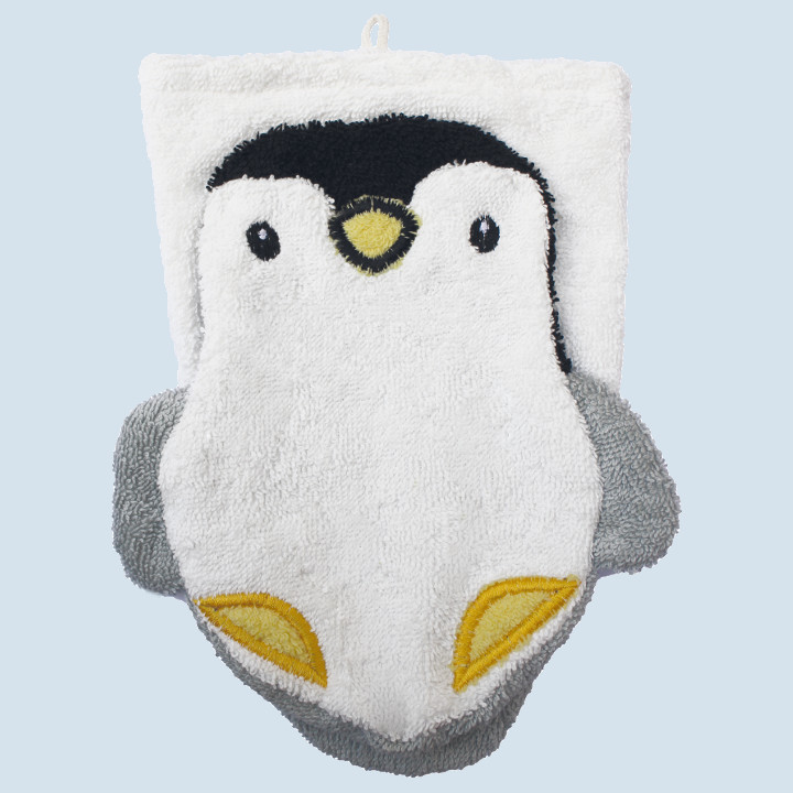 Fuernis - organic wash glove - penguin