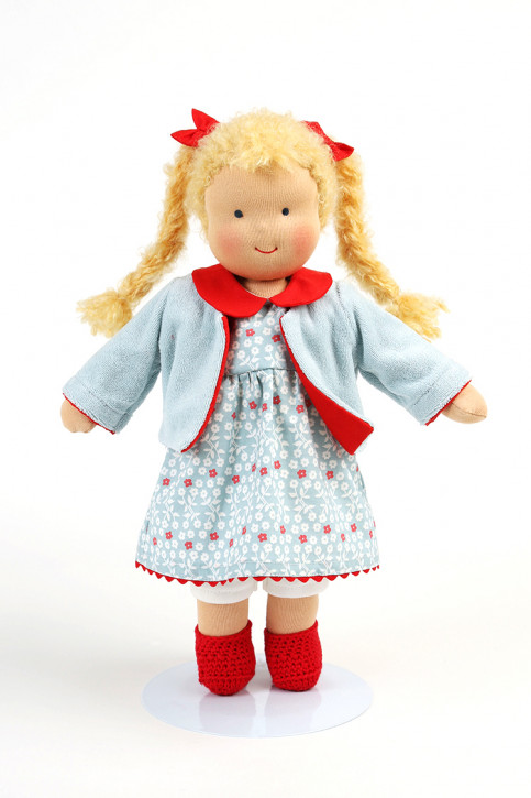 Heidi Hilscher Bio Puppe - Charlotte - blonde Haare