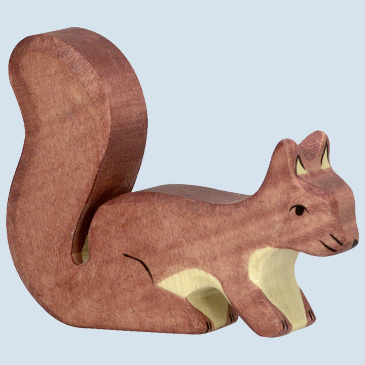 Holztiger wooden toy - squirrel brown