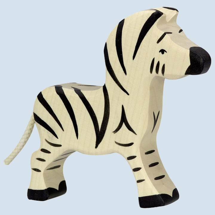 Holztiger wooden animal - small zebra