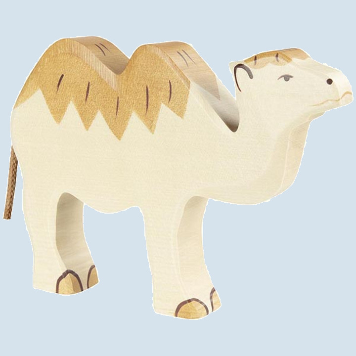 Holztiger Spielfigur - Holztier Kamel