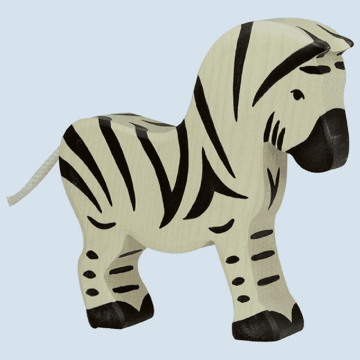 Holztiger - wooden animal - zebra