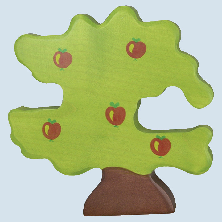Holztiger - wooden figures - apple tree, for birds