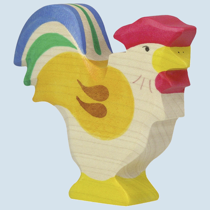 Holztiger - wooden animal - rooster