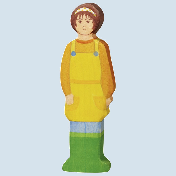 Holztiger - wooden figure - Farmer, female