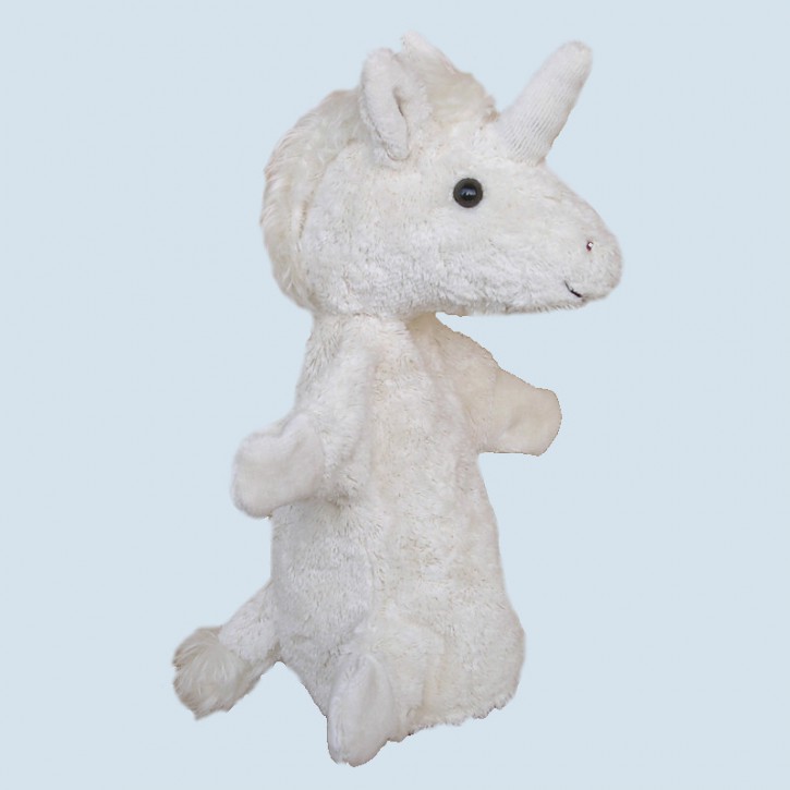 Kallisto hand puppet unicorn - organic cotton