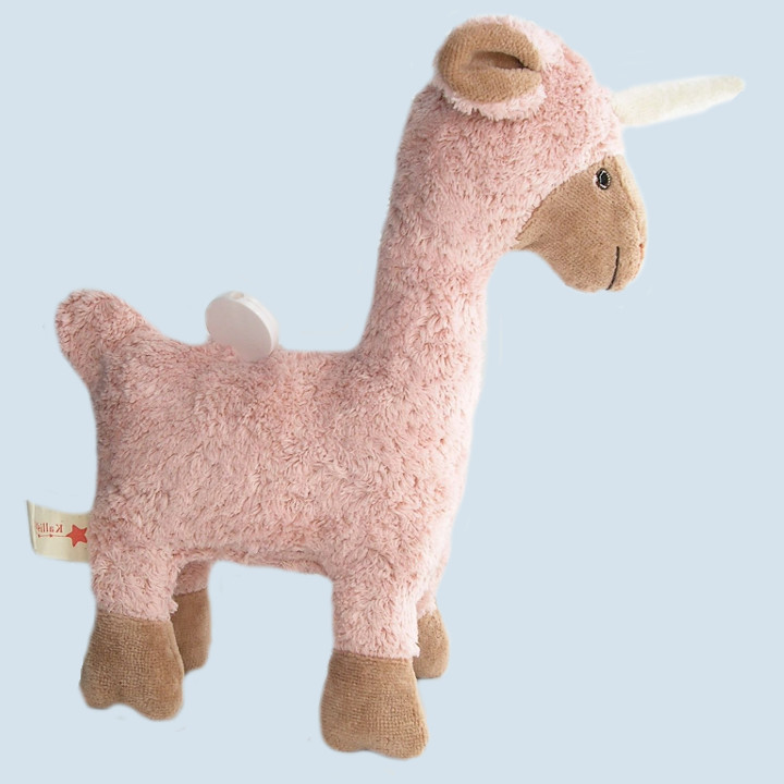 Kallisto Spieluhr Lamacorn pink - Bio Baumwolle