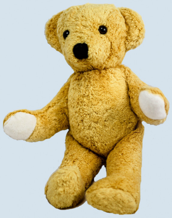 Kallisto cuddly animal - teddy bear - gold, organic cotton