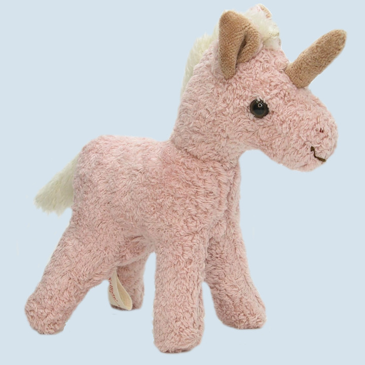 Kallisto stuffed animal - unicorn pink - organic