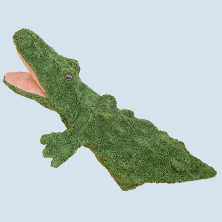 Kallisto hand puppet crocodile - organic cotton