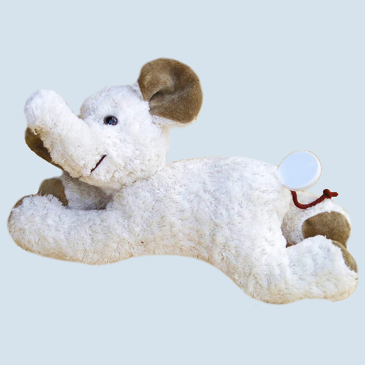 Kallisto music box - lying elephant - organic cotton