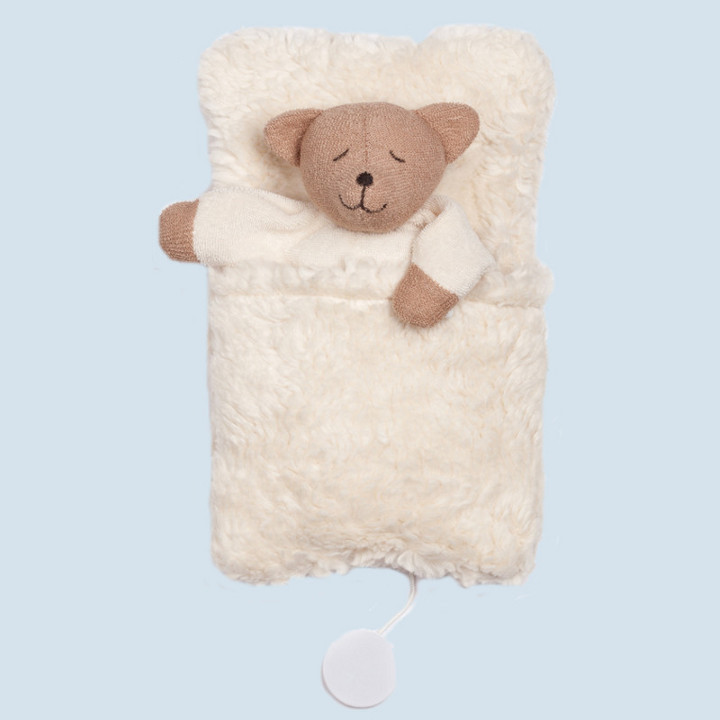 Nanchen baby music box teddy bear - organic cotton