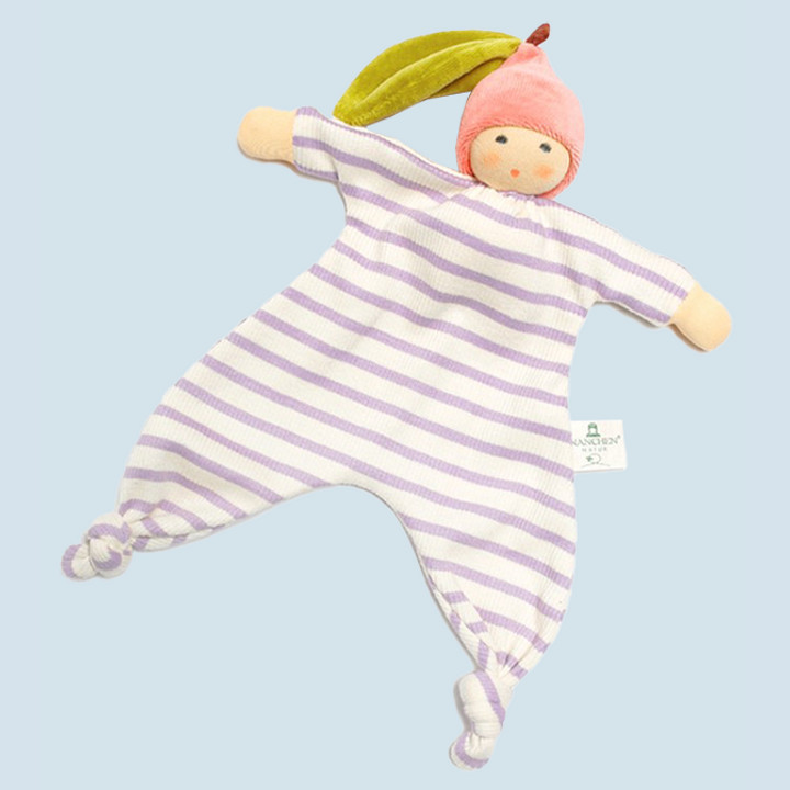 Nanchen Baby Schmusetuch kleiner Pfirsich - Bio Baumwolle
