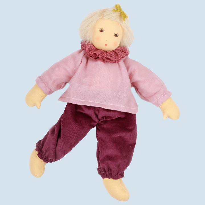 Nanchen eco doll - Paula - pink