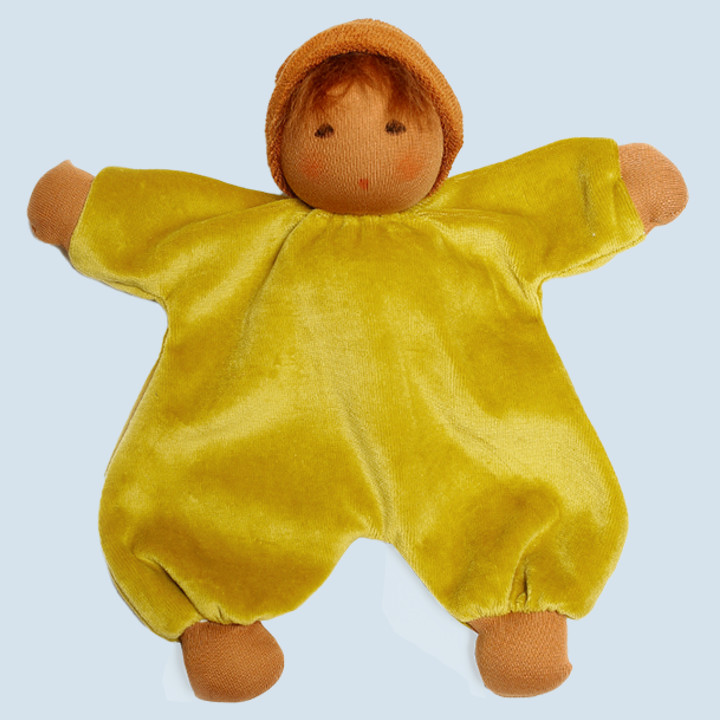 Nanchen Baby Schmusetuch Eichenkind braun - Bio Baumwolle