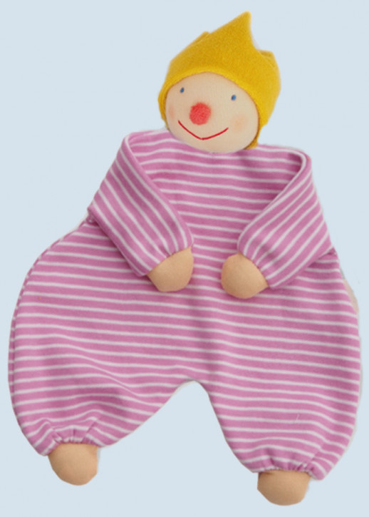 Nanchen Puppe - Schmusetuch Königin - Bio Baumwolle