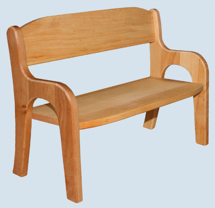 Schoellner - wooden furniture for dolls - bench