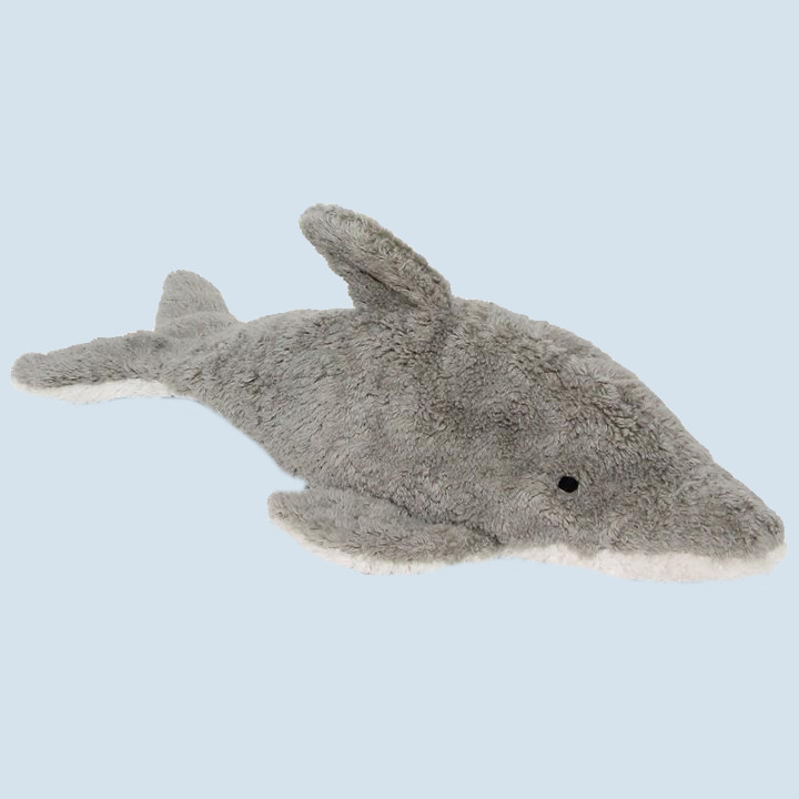 Senger cuddly animal - dolphin - organic cotton, eco, husks