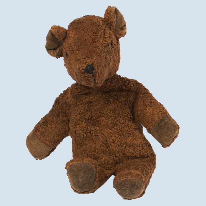 Senger cuddly animal - bear - brown, organic, eco, spelled husks