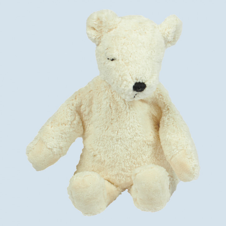 Senger cuddly animal - teddy bear - white, eco