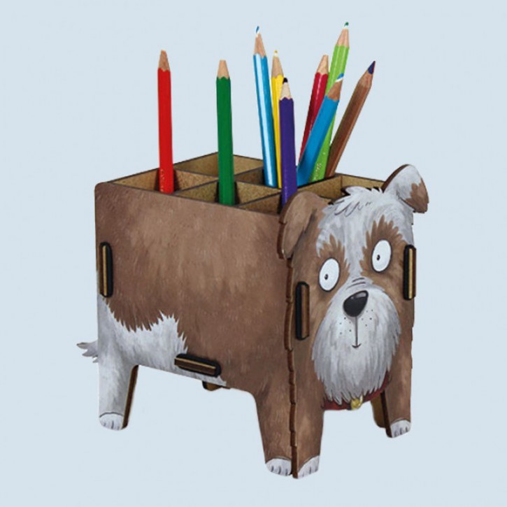 Werkhaus wooden pen box - dog