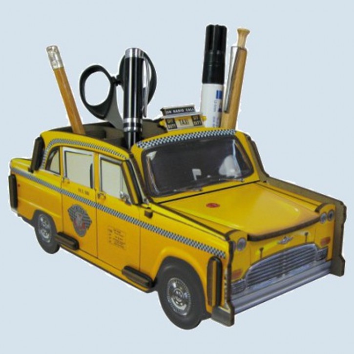 Werkhaus wooden pen box - New York Taxi