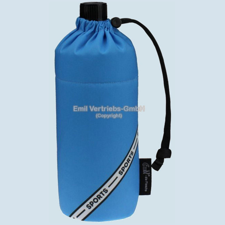 Emil die Flasche - Sport Trinkflasche - blau - 0,4 L