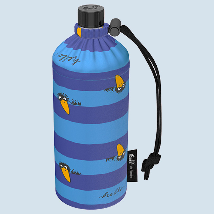 Emil die Flasche - Trinkflasche Rabe - 0,4 L - blau