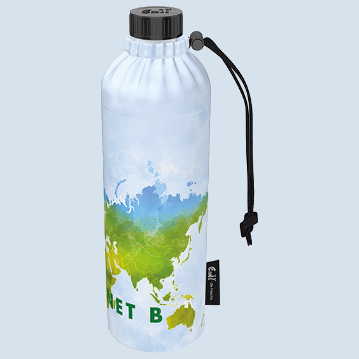 Emil - Weithals Trinkflasche No Planet B -  0,75 Liter
