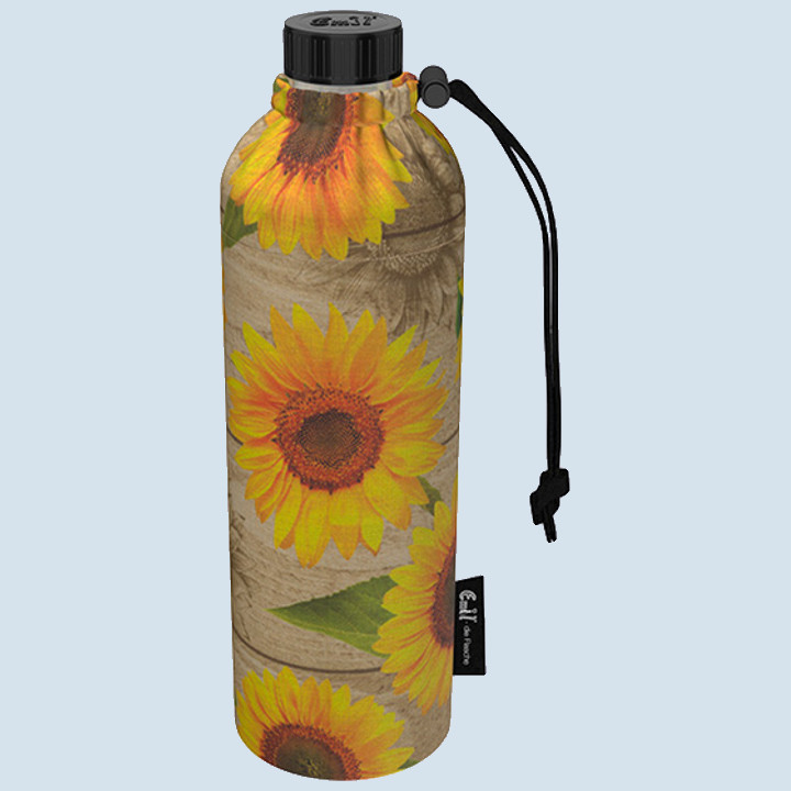 Emil - Weithals Trinkflasche Sonnenblume - 0,75 Liter