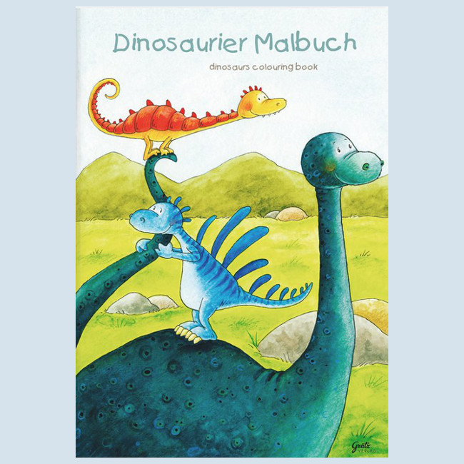 Grätz Verlag - Malbuch, Dinosaurier