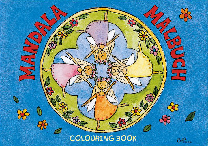 Graetz Verlag - colouring book - Mandala - elves, DIN A 5