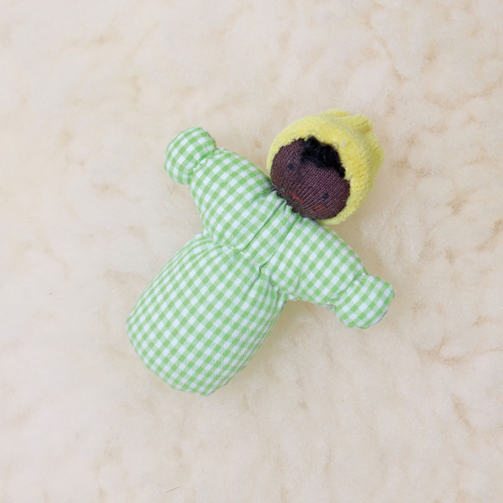 Grimms Puppe - Püppchen Baby Sam