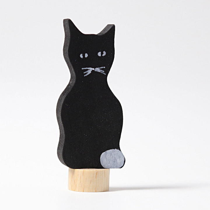 Grimms - decorative figures - cat, black