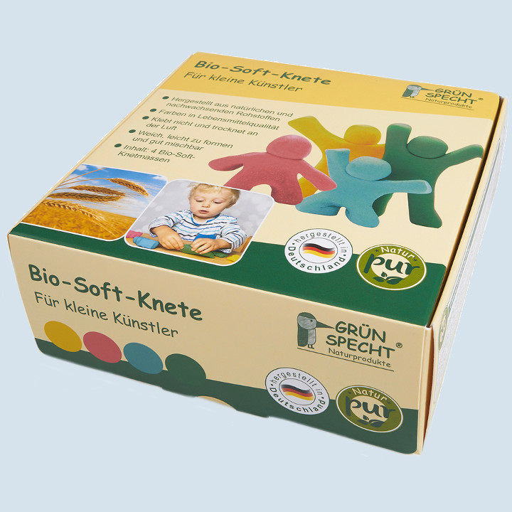 Grünspecht - Bio Soft Kinder Knete