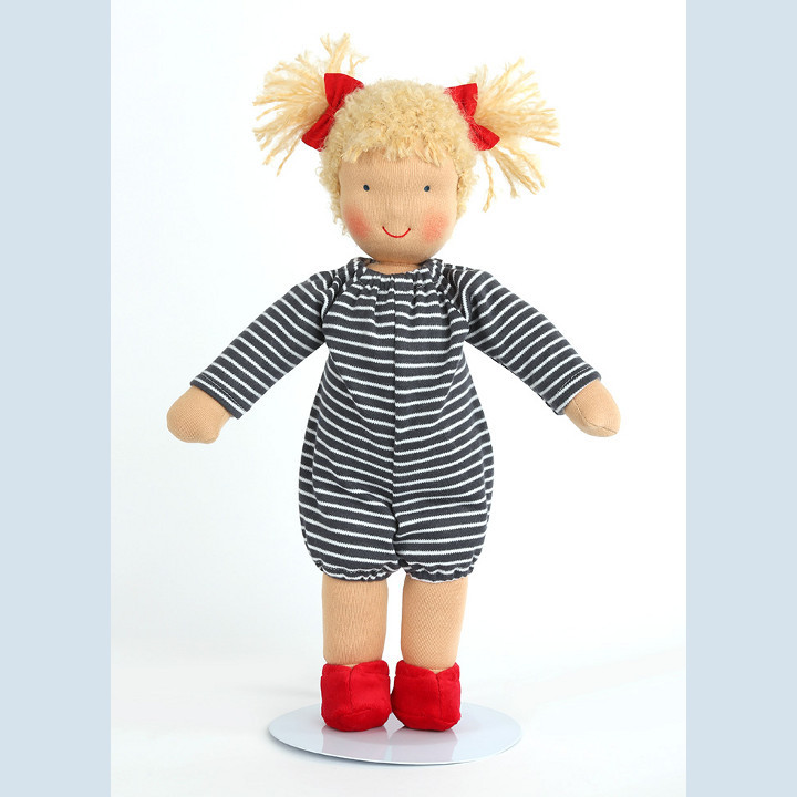 Heidi Hilscher - organic baby doll - Löckchen - blond hair
