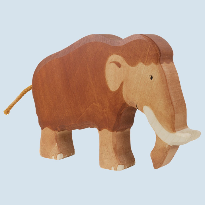 Holztiger - wooden animal - mammoth