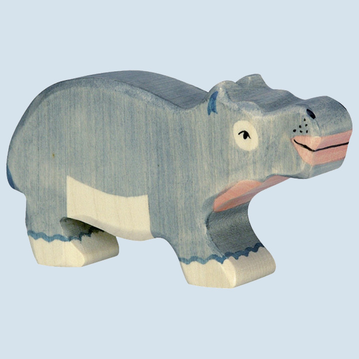 Holztiger wooden animal - small hippo