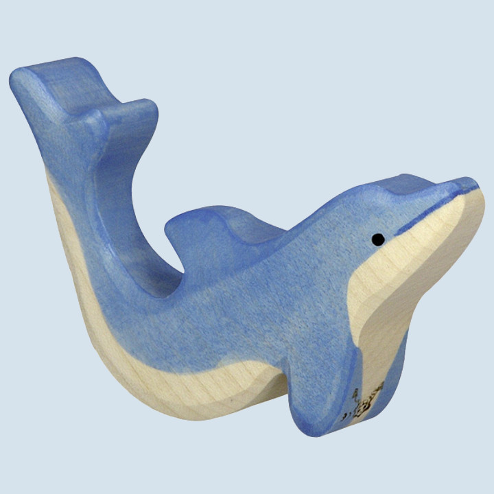 Holztiger - wooden animal - dolphin, small