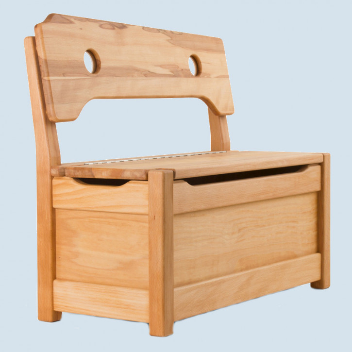 Lammetal - Sitzbank mit Truhe für Kinderzimmer, Holz