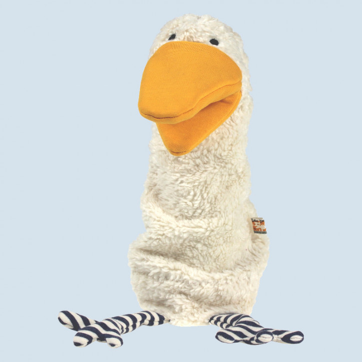 Lana - hand puppet - goose, eco
