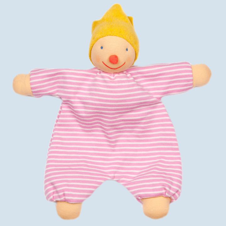 Nanchen Puppe - Schlafpuppe Königin - Bio Baumwolle