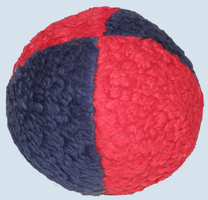 plue natur - baby ball, red-blue, eco
