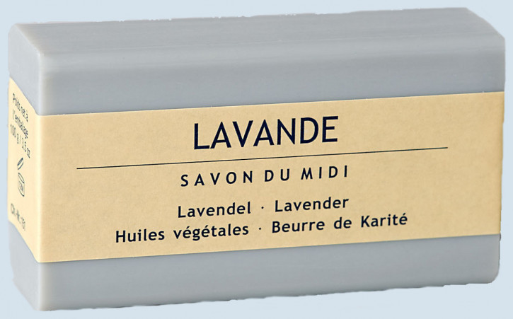 savon du midi - shea butter soap - lavender