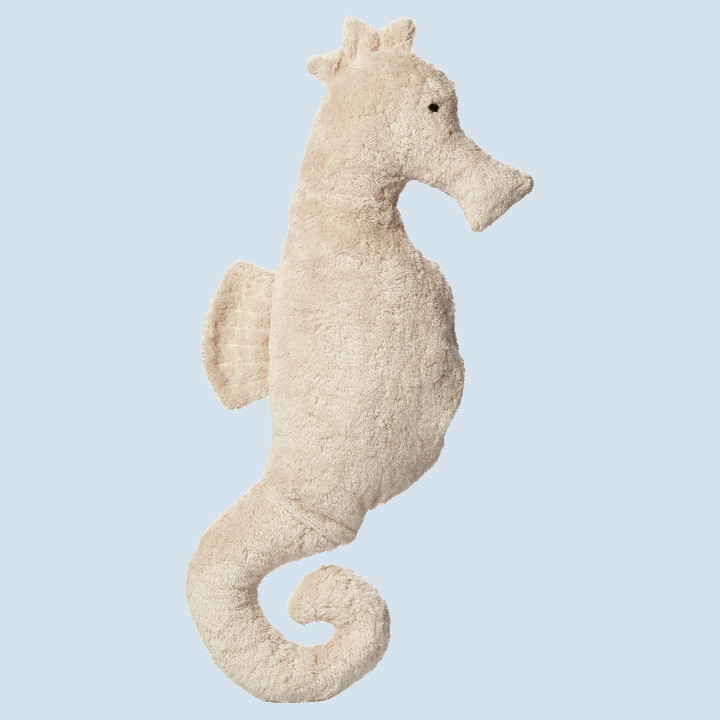 Senger cuddly animal seahorse - large, organic cotton