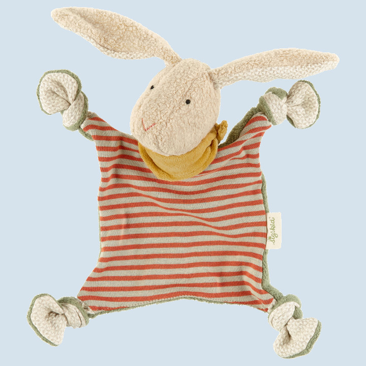 Sigikid baby comforter bunny Lumpi - organic cotton
