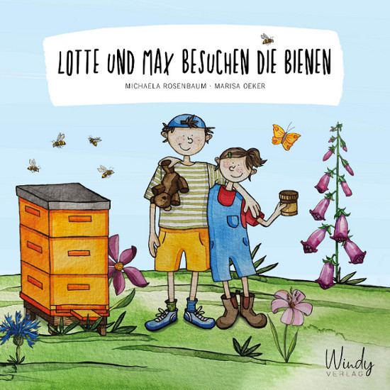 Kinderbuch - Lotte und Max besuchen die Bienen - Windy Verlag