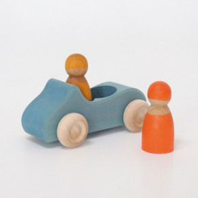 Grimms - large convertible, with figures, blue